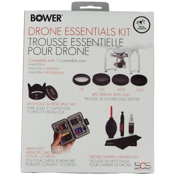 Drone Essentials Kit for Phantom 4, Phantom 3 Advanced & Phantom 3 Professional - Picture 1 of 2
